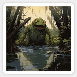 Swamp Monster Sticker